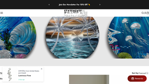 Statements 2000 - Radiant Harmony Wall Sculpture