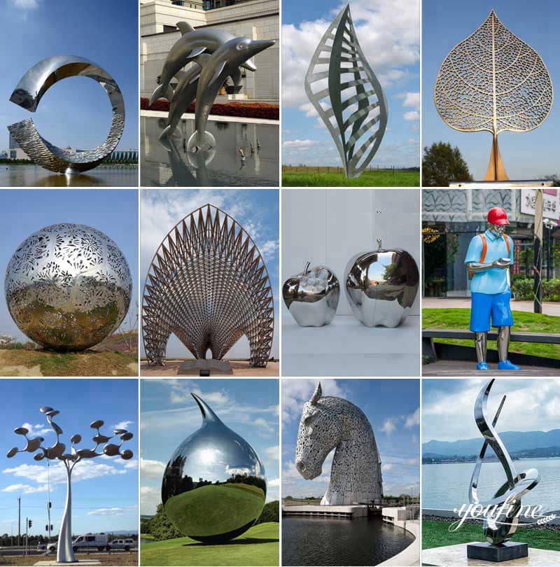 An application scenario or product detail of steel sculpture art - Image 13