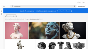 Adobe Stock - Female Statues Collection