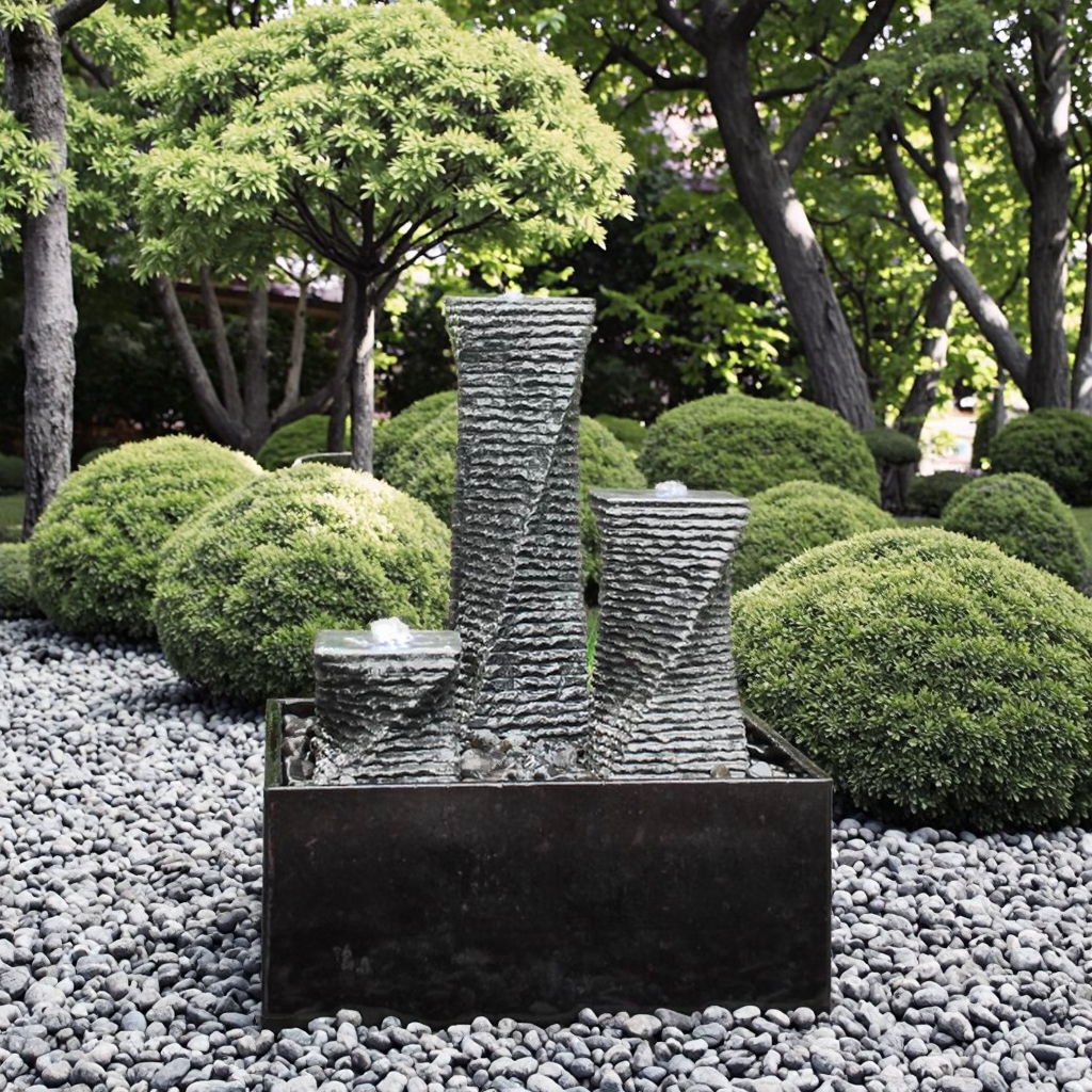 An application scenario or product detail of stone garden sculptures - Image 6