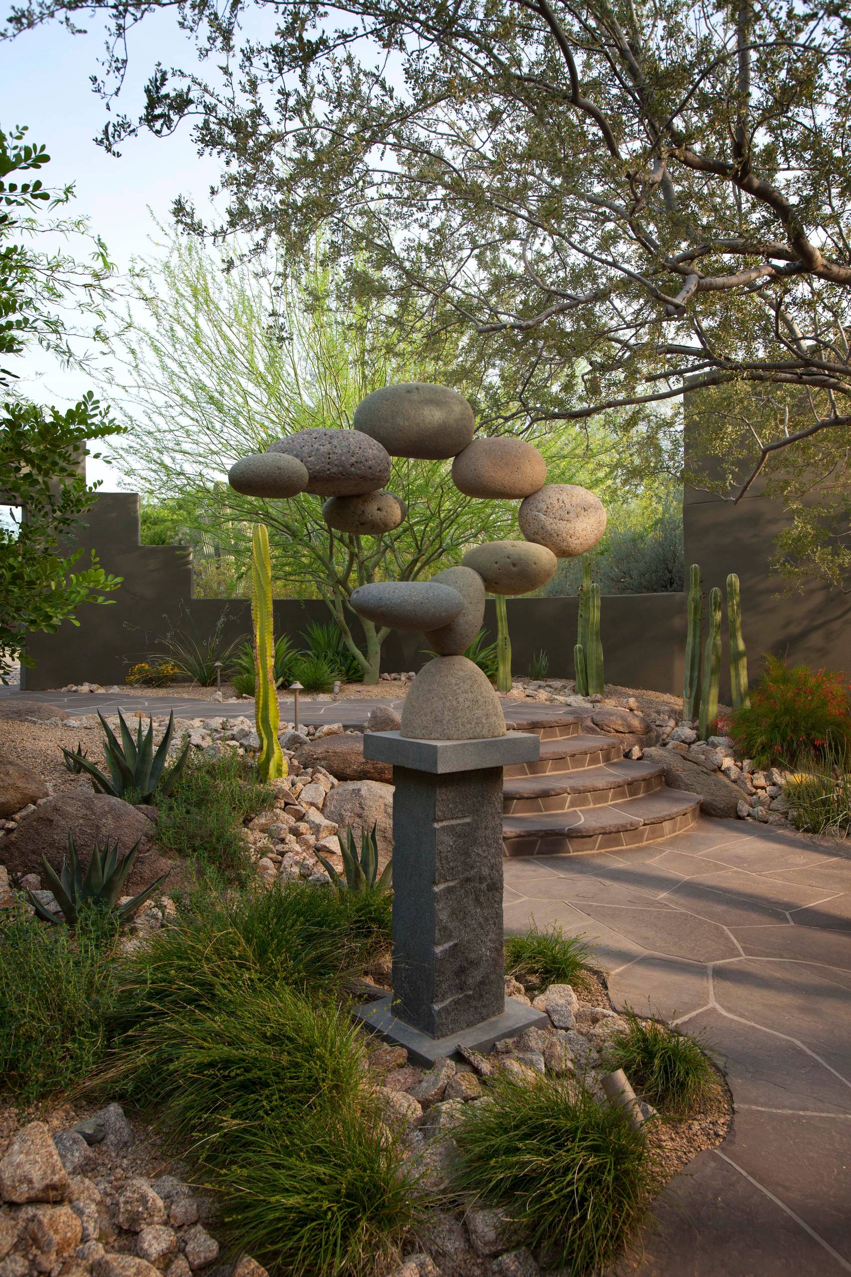 Featured image for the stone garden sculptures guide