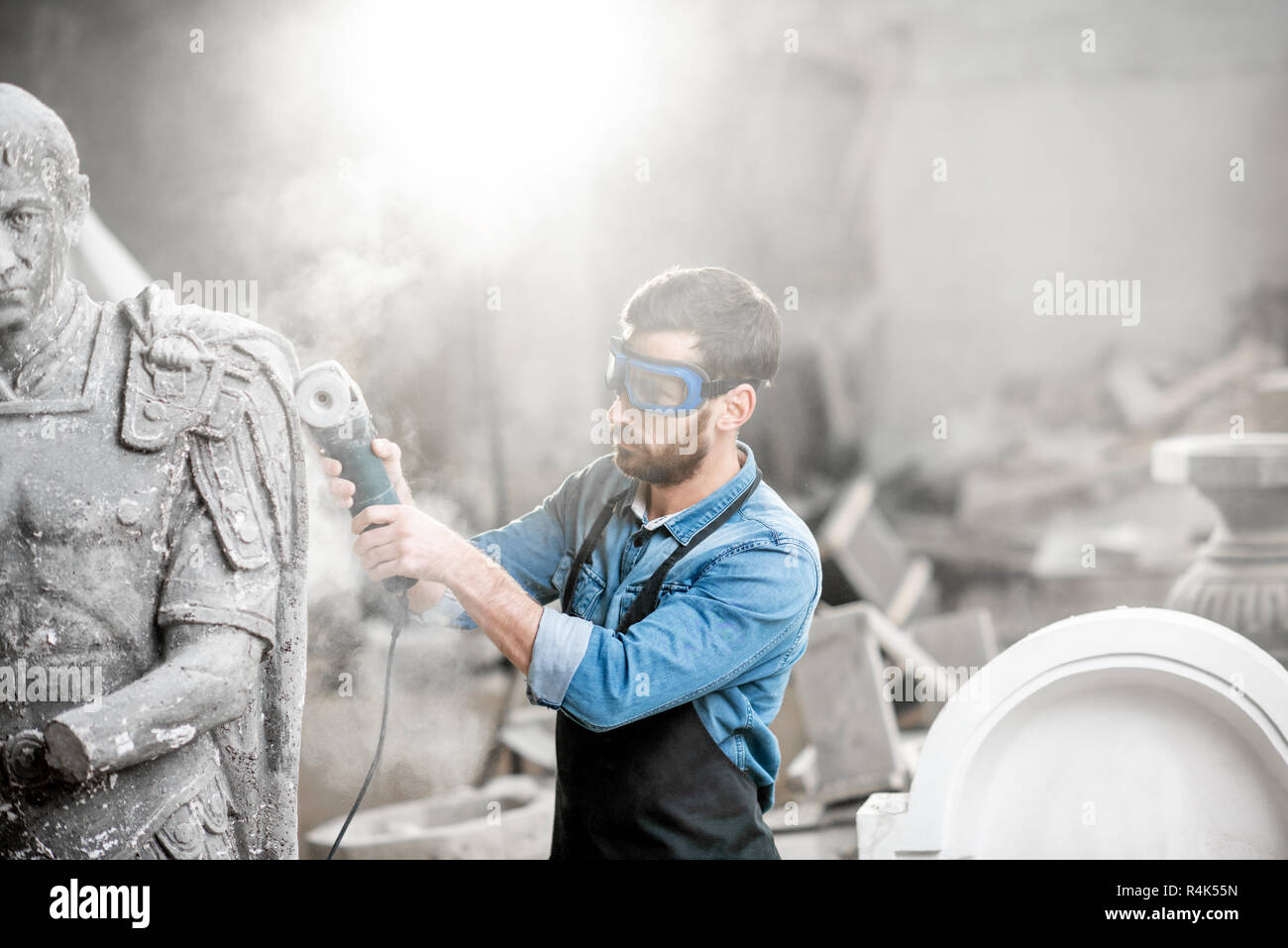 An application scenario or product detail of stone sculpture - Image 9