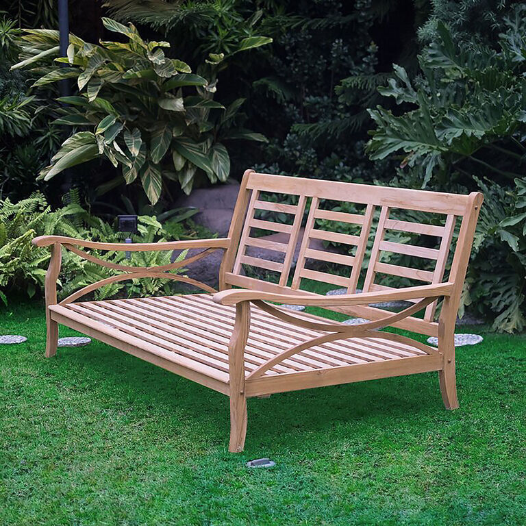 An application scenario or product detail of teak daybed outdoor - Image 9