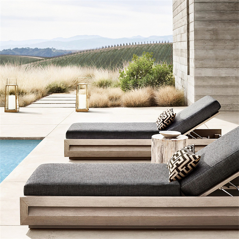 An application scenario or product detail of teak daybed outdoor - Image 16