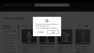 The Ancient Home - Concrete Statues