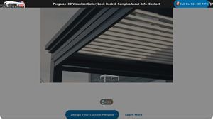 The Luxury Pergola - Customizable Modern Outdoor Shade Solutions