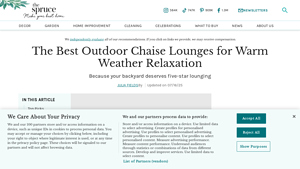 Joss & Main - Langley Outdoor Fabric Chaise Lounge