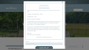 The Wickery - Wicker Chaise Lounges