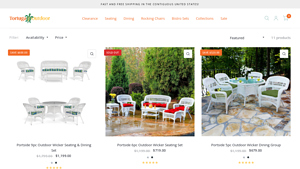 Tortuga Outdoor - Portside 9pc Outdoor Wicker Seating & Dining Set