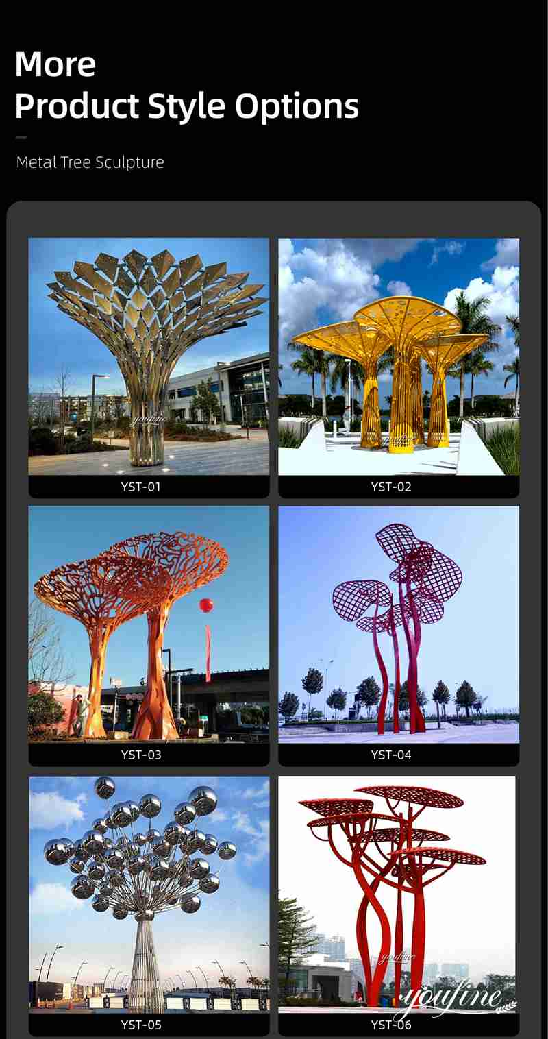 An application scenario or product detail of tree sculpture - Image 12