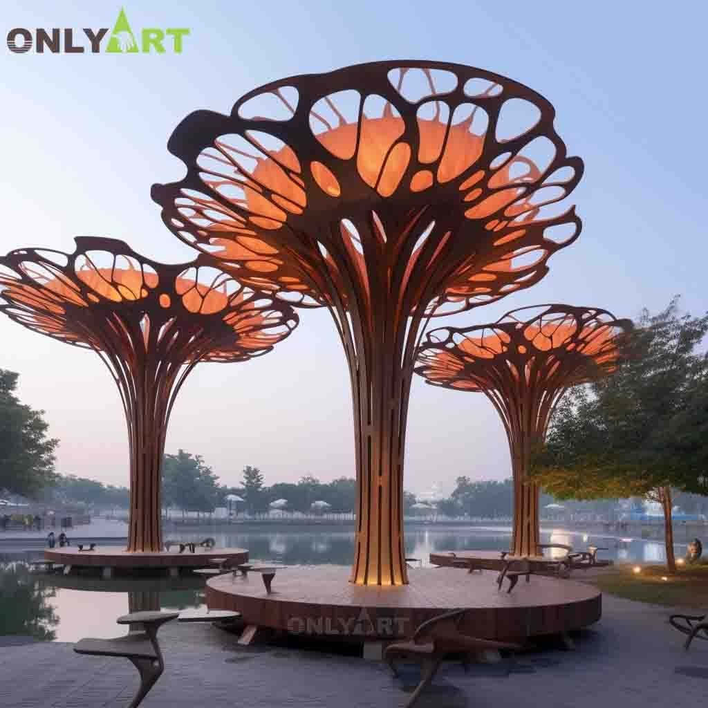 An application scenario or product detail of tree sculpture - Image 2