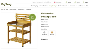 VegTrug - Potting Table