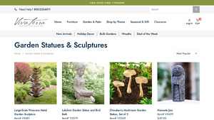 Viva Terra - Stone Spiral Garden Sculpture