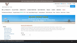 Westminster Teak - Backless Benches