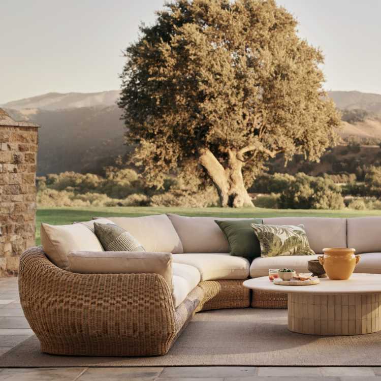 An application scenario or product detail of wicker outdoor sofa - Image 18