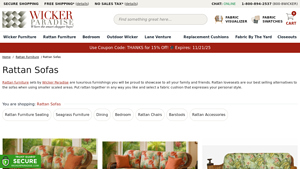 Wicker Paradise - Rattan Sofas and Loveseats