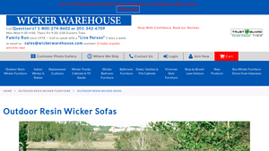 Wicker Warehouse - Outdoor Resin Wicker Sofas