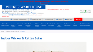 Wicker Warehouse - Indoor Rattan Sofas