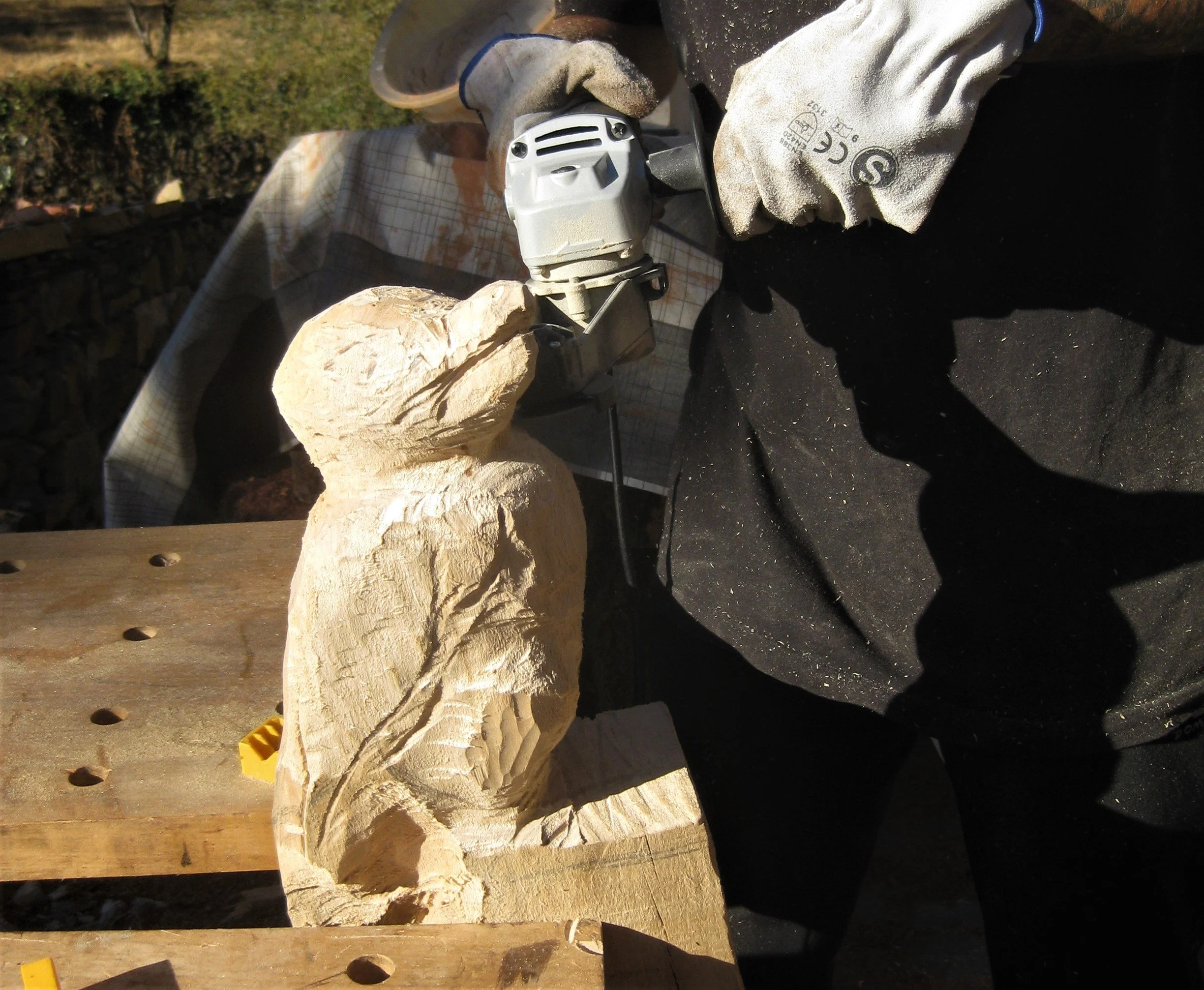 An application scenario or product detail of wood carving sculpture - Image 10
