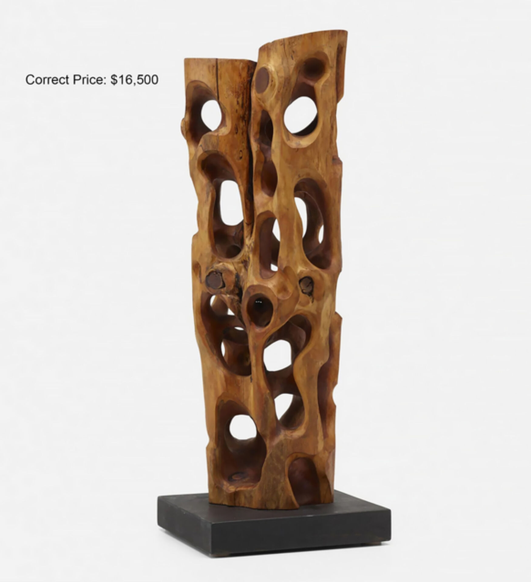 An application scenario or product detail of wood sculpture - Image 2