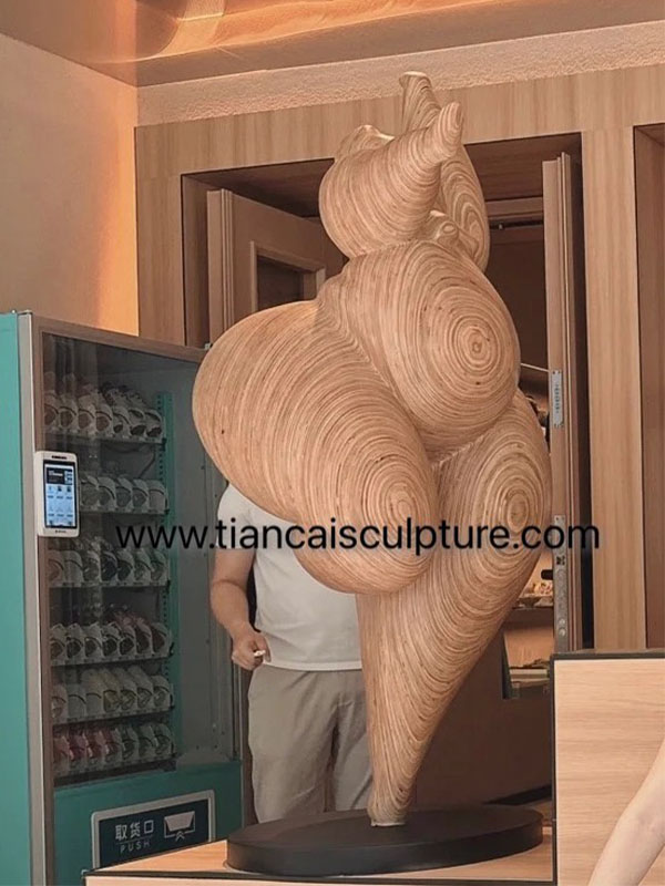 An application scenario or product detail of wooden sculpture - Image 16