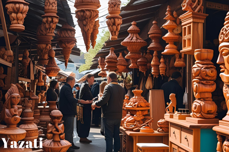 An application scenario or product detail of wooden sculpture - Image 22