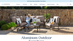 Yardbird - Aluminum Outdoor Patio Furniture Collections
