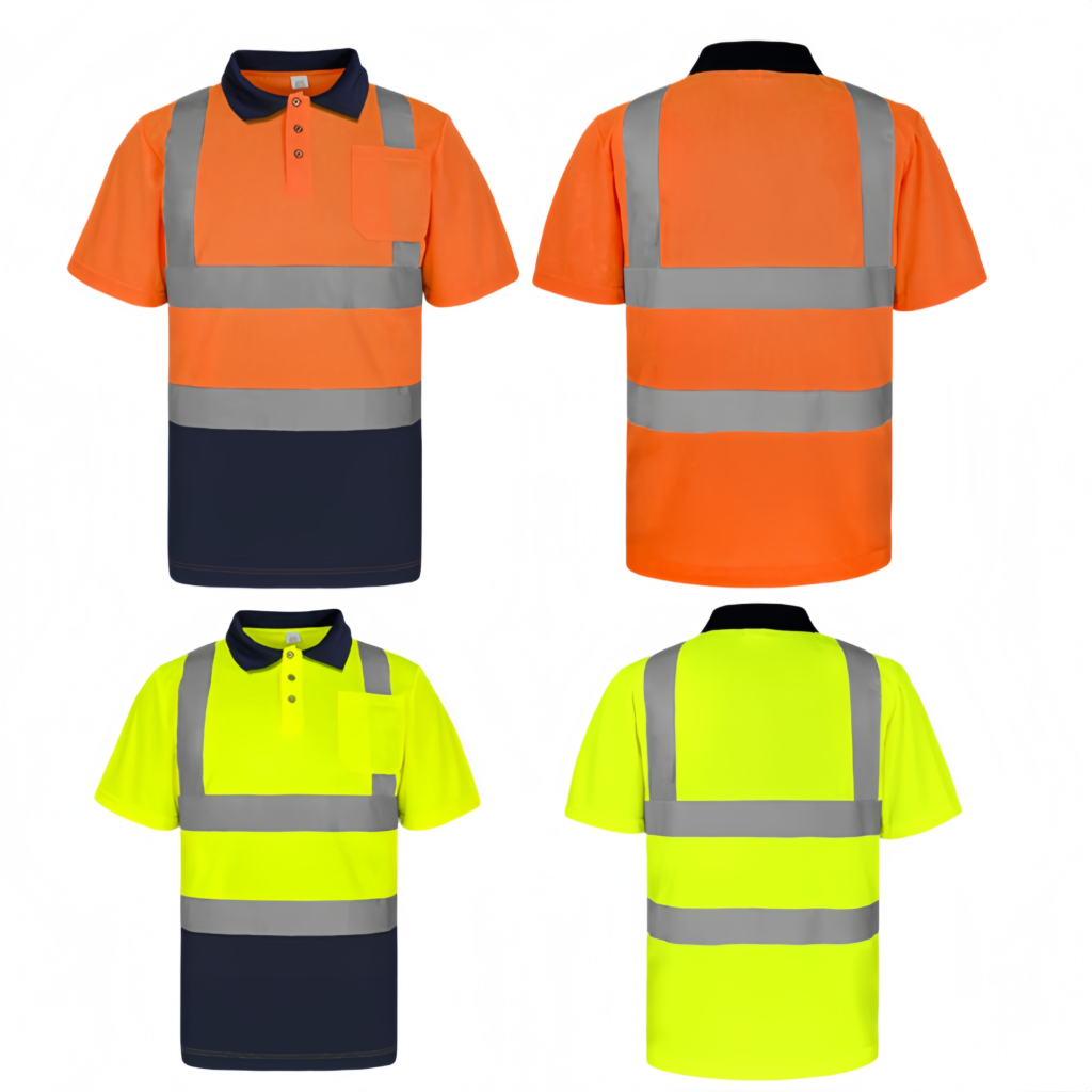 safety polo t shirt