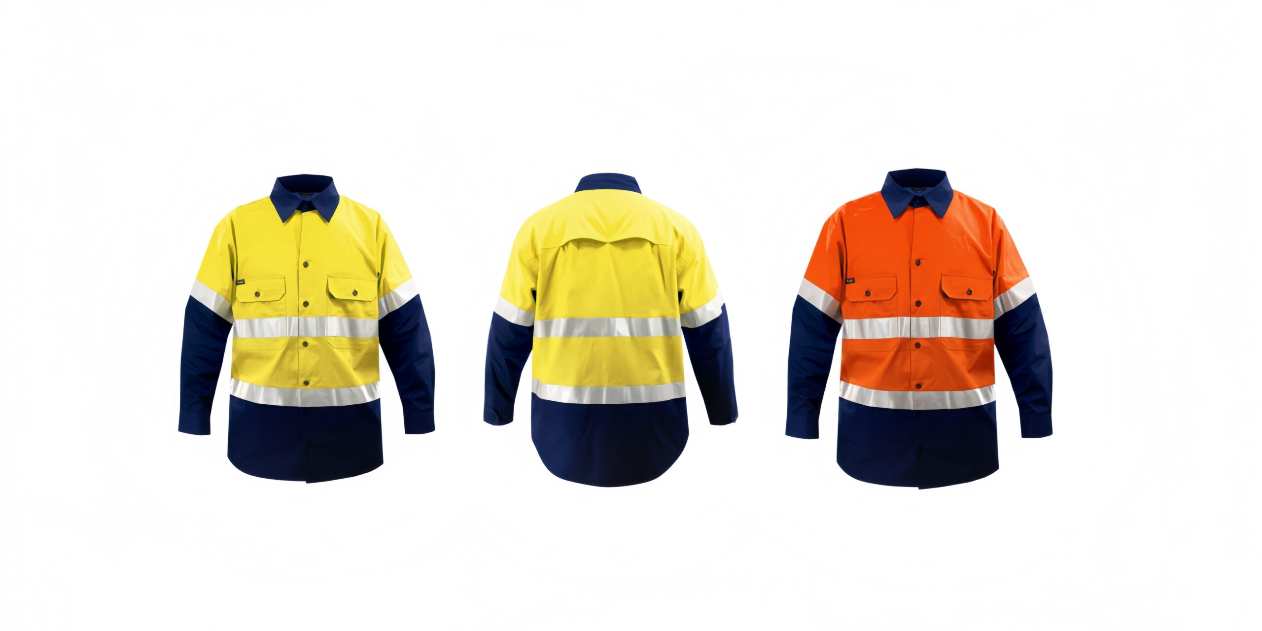 custom reflective work shirts