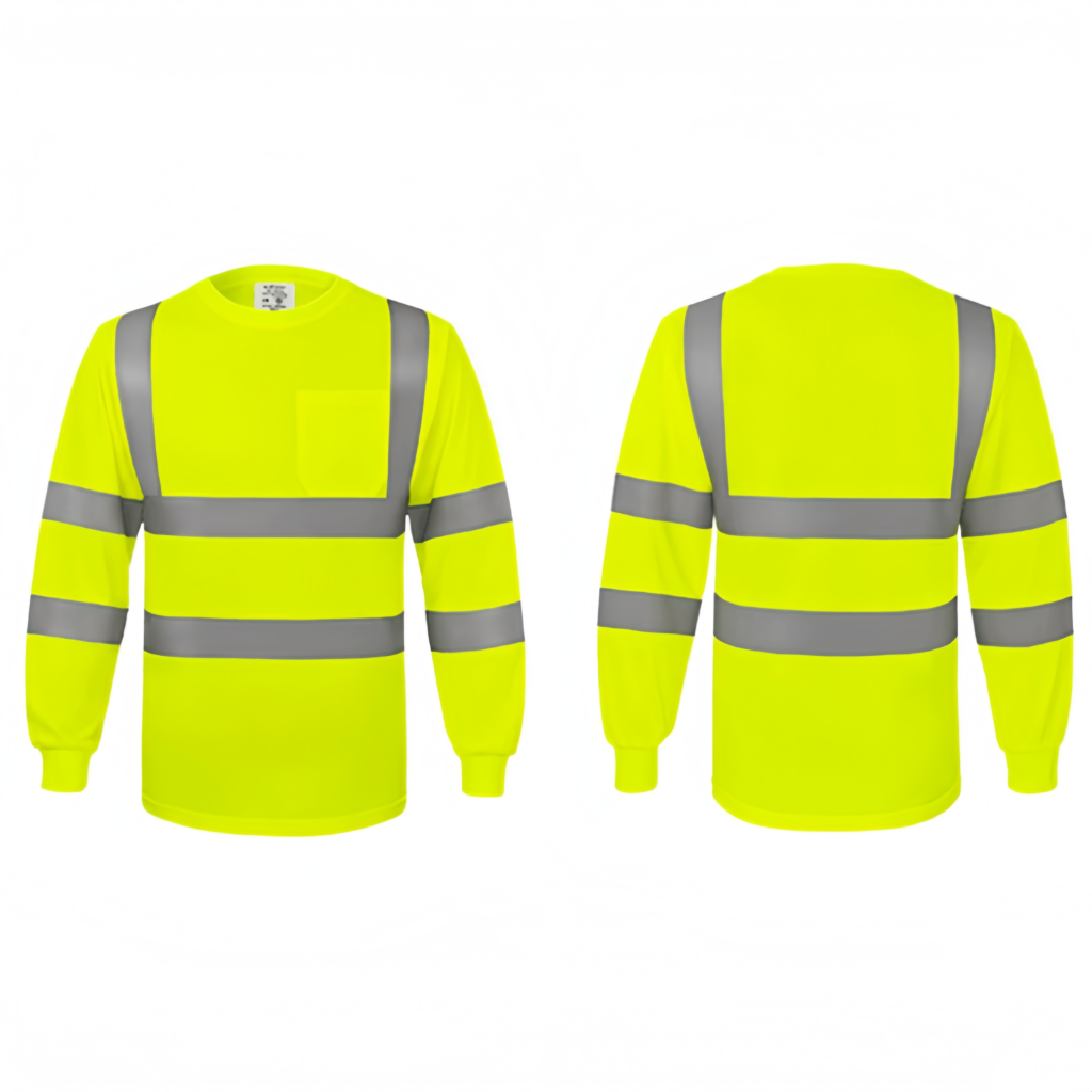 long sleeves reflective t shirts