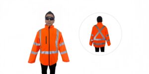reflective work jacket