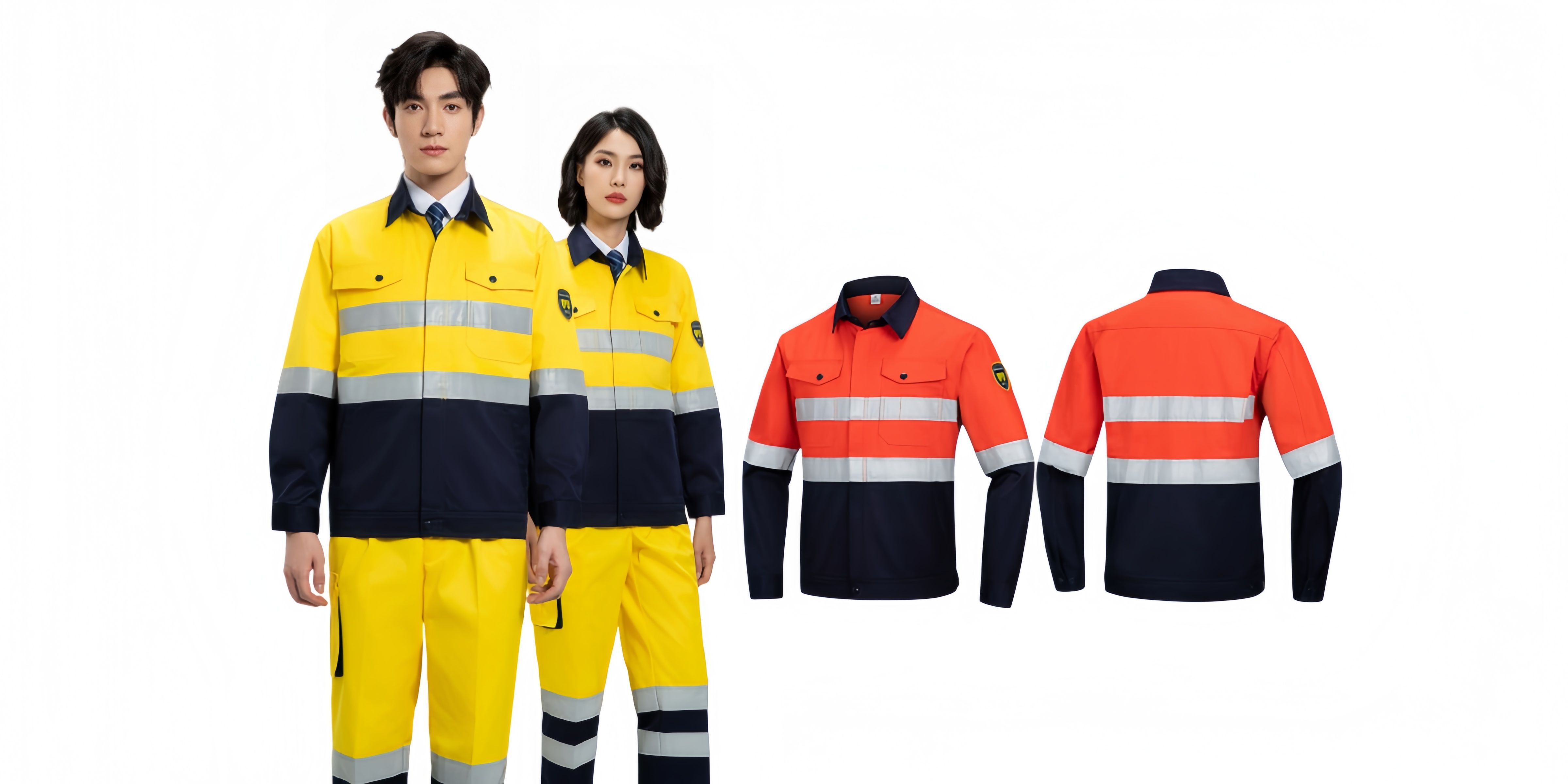 Custom Anti Static Workwear: Breathable Poly-Cotton Workwear Suits for Daily Industrial Use