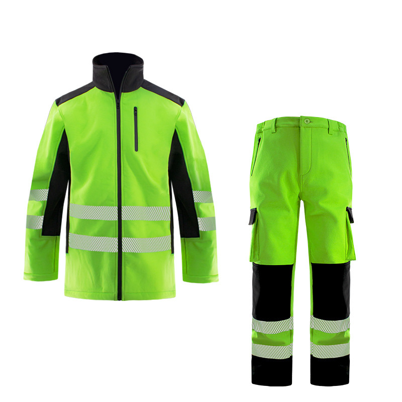 hi vis fleece jacket and pant