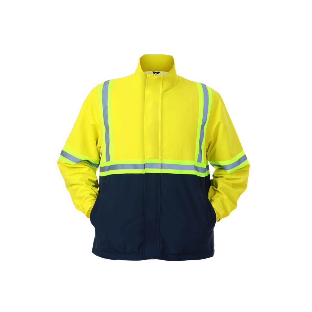 hi-vis safety parka jacket 