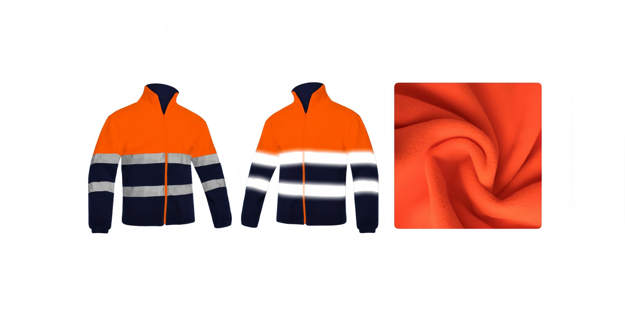high visibility fleece jacket