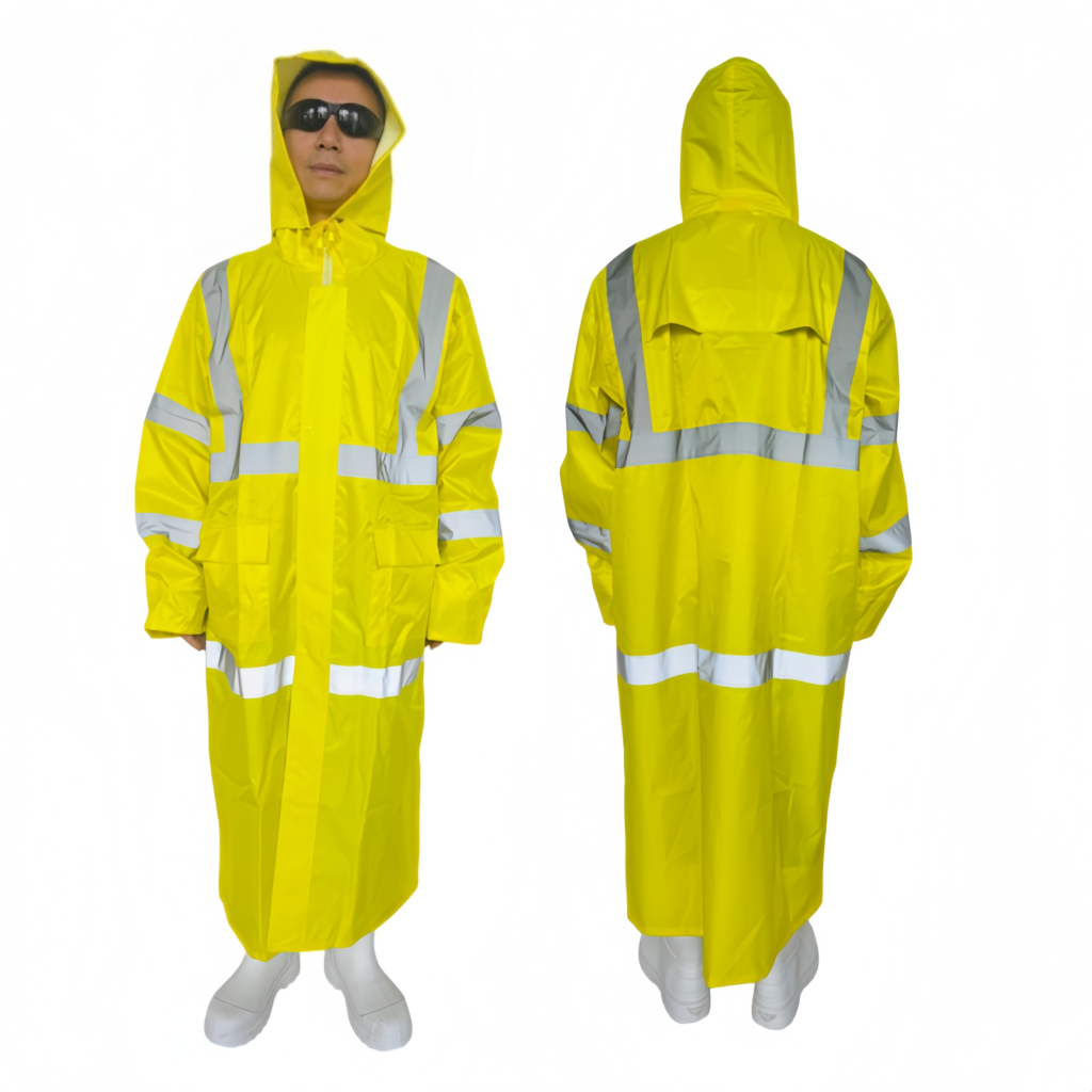 waterproof work raincoat
