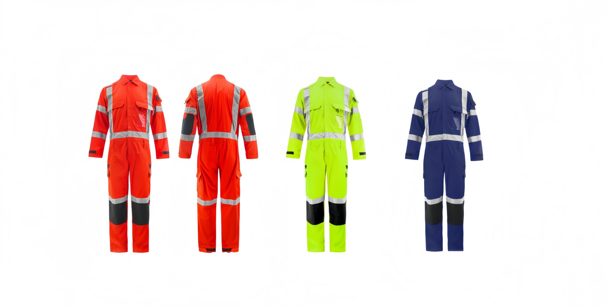 reflective work coverall