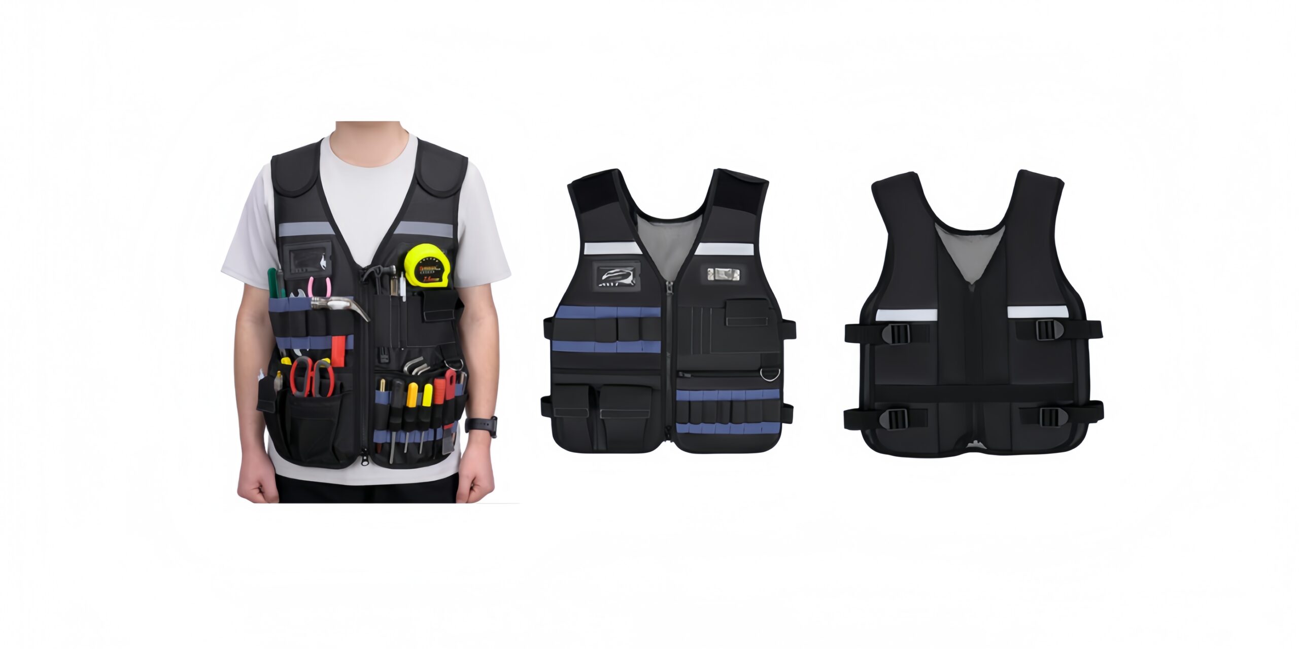 hi-vis tool vest
