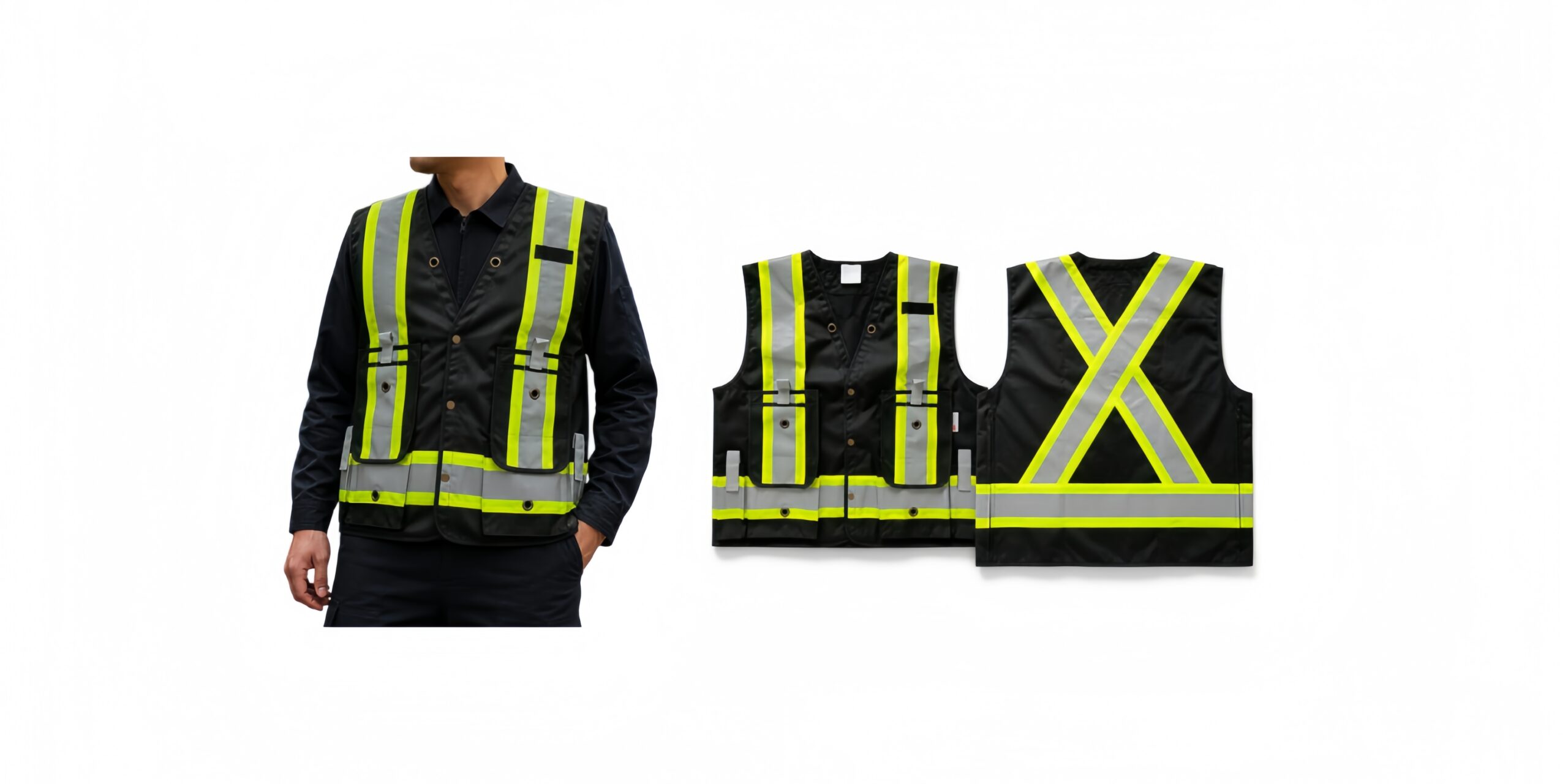 hi vis surveyor safety vest