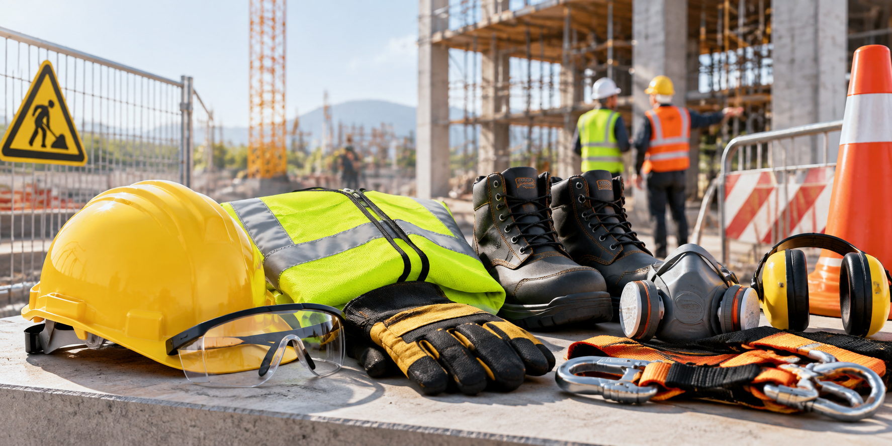 Construction safety gear