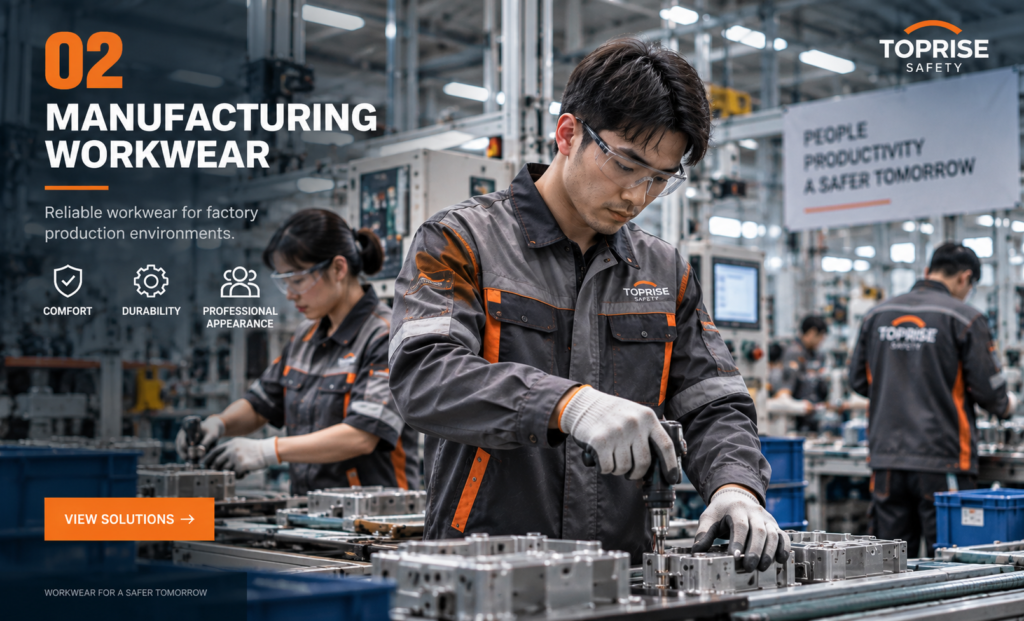 manufacturing workwear